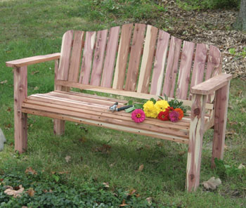 DIY Garden Bench Plans