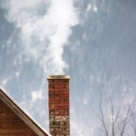 Brick chimney