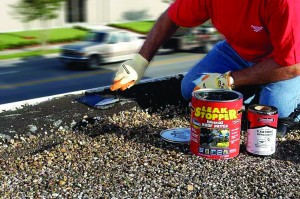 Leak Stopper, Gardner-Gibson Products Plug Your Leaky Roofs
