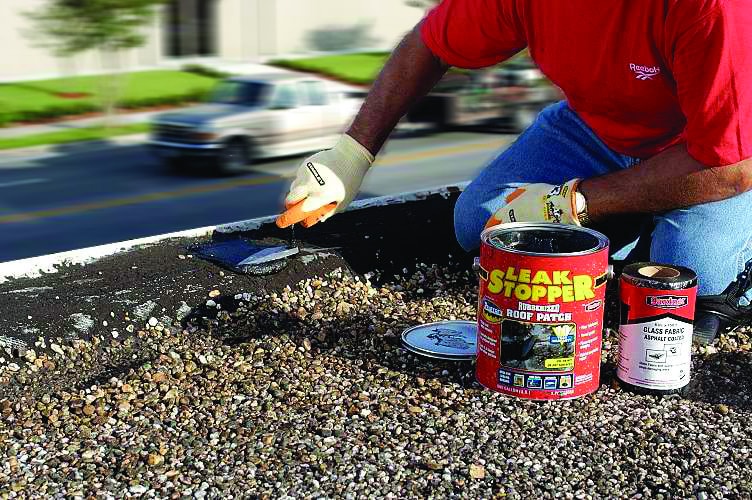 Leak Stopper, Gardner-Gibson Products Plug Your Leaky Roofs