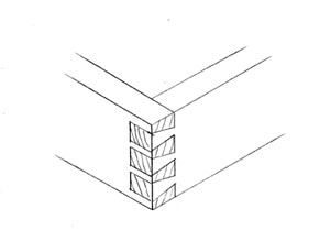 Wood Dovetail Joint