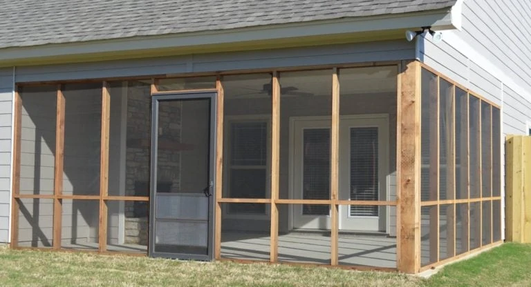How To Build A Screened In Porch On Concrete Extreme How To