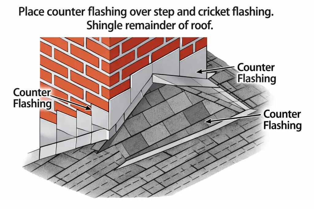 Roof flashing