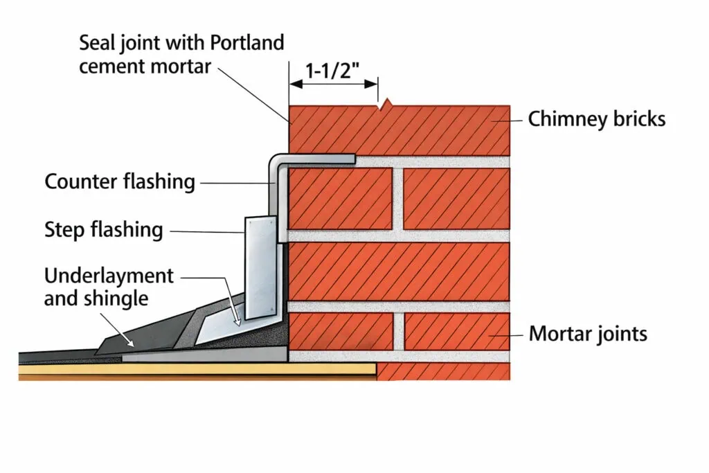 Roof flashing