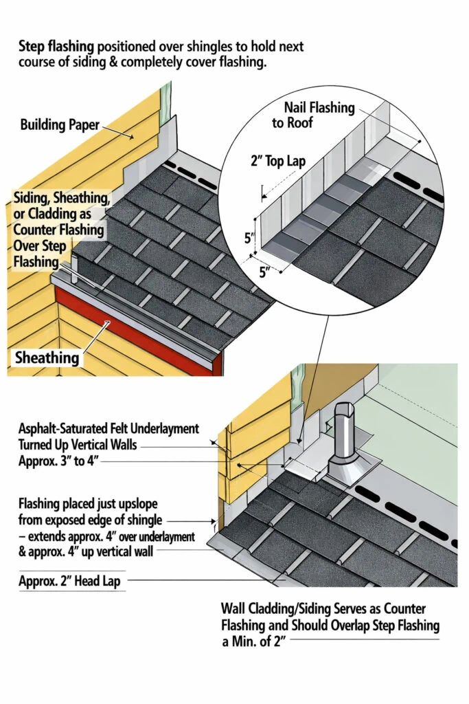 Roof flashing