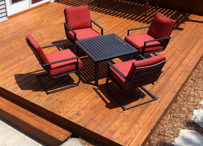 How To Extend Your Concrete Patio With A Wood Deck - How To Extend Patio Without Concrete Slab