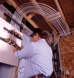 The manifold is the hub of a hydronic system.