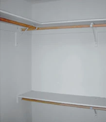 How To Install Closet Shelf And Rod