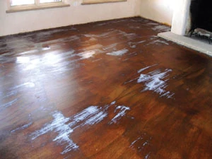 A water-based sealer will hold the stain color close to its "dry" shade, although it will be shiny.