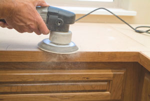 How to cut formica countertop