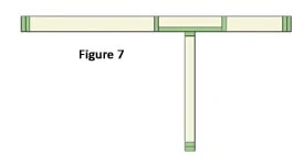 Plan view; Ladder-flat blocking.