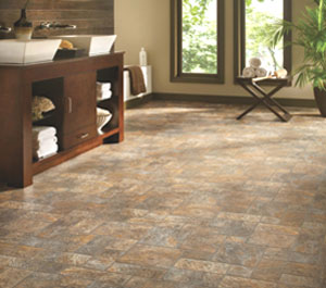 How do you maintain vinyl flooring?