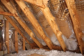 A radiant barrier can reflect up to 96 percent of the sun’s energy, reducing the attic temperature by as much as 30 degrees.