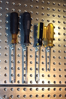 Hand-operated screwdrivers can reach into tight areas where power drivers cannot. They are essential for automotive work and afford a soft touch for delicate jobs such as making electrical connections.