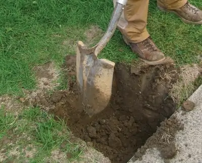 Digging post holes