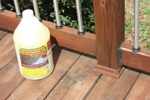 Surface contaminants should be cleaned off before staining.