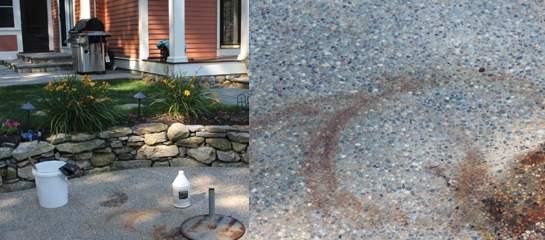 Clean Rust Off Concrete Extreme How To - How To Get Rust Off Concrete Patio