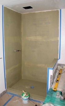 waterproofing barriers thinset