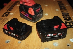Milwaukee Electric Tool’s new Red Lithium batteries offer up to 40 percent more run time, 20 percent more power and 50 percent more recharges compared to standard lithium-ion.
