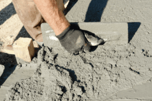 DIY concrete slab