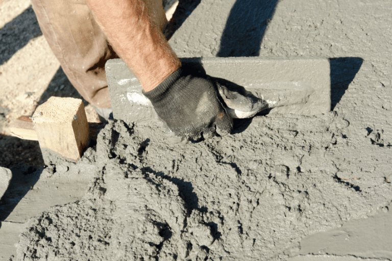 DIY concrete slab