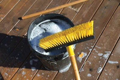 As with all products, be sure to follow the manufacturer’s guidelines for proper use and to make sure you're using the right product for your deck’s wood species.