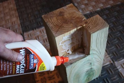 Wood glue used at all joints will help eliminate squeaking in the bed. 