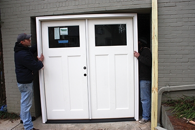 Double Door Garage Conversion Extreme How To