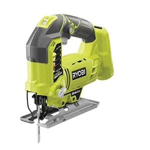 This new Ryobi 18V ONE+ jigsaw features the patented BladeSaver innovation to get the most use from every blade. A first-to-market innovation, the BladeSaver features a drop base design that allows users to adjust the base to utilize unused teeth, resulting in optimal blade use. 