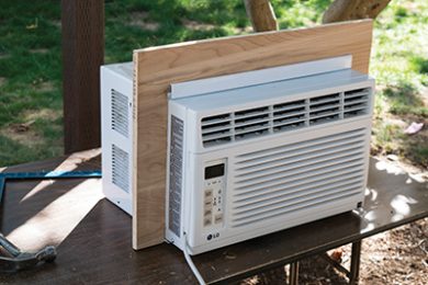 wall ac cover
