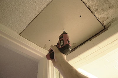 Patch A Popcorn Ceiling Extreme How To