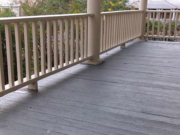 Repair For An Old Wooden Porch, How To Refinish Outdoor Wood Railing