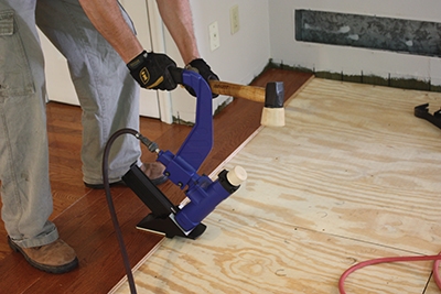 Expanding A Hardwood Floor Extreme How To, How To Nail Hardwood Flooring Close To The Wall