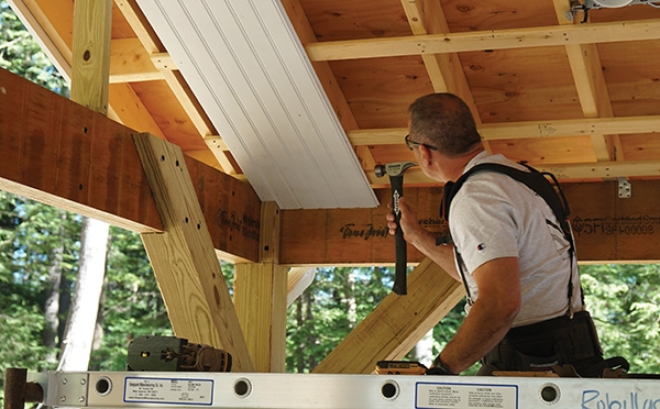 Install A Beadboard Porch Ceiling - Extreme How To