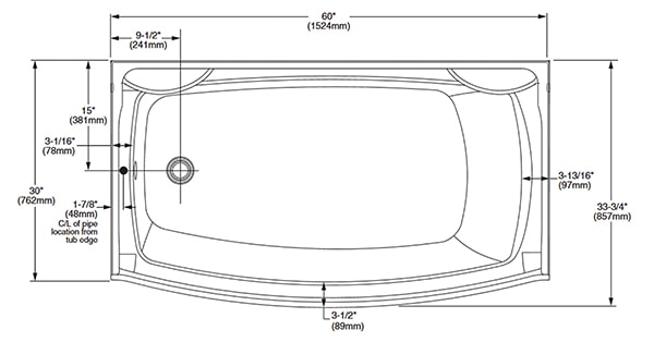 Basement Shower Drain Rough In Dimensions Openbasement