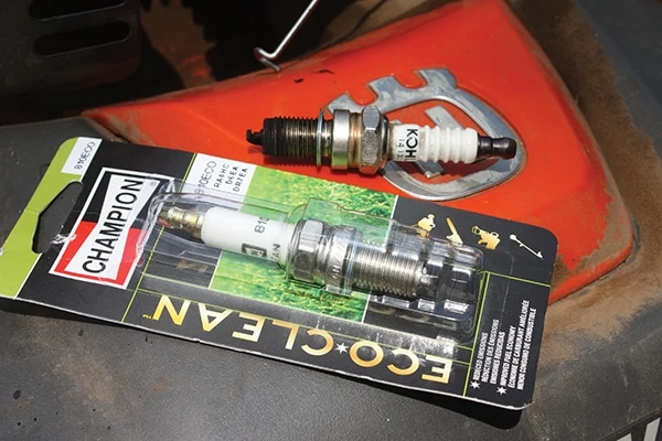 Lawnmower spark plugs