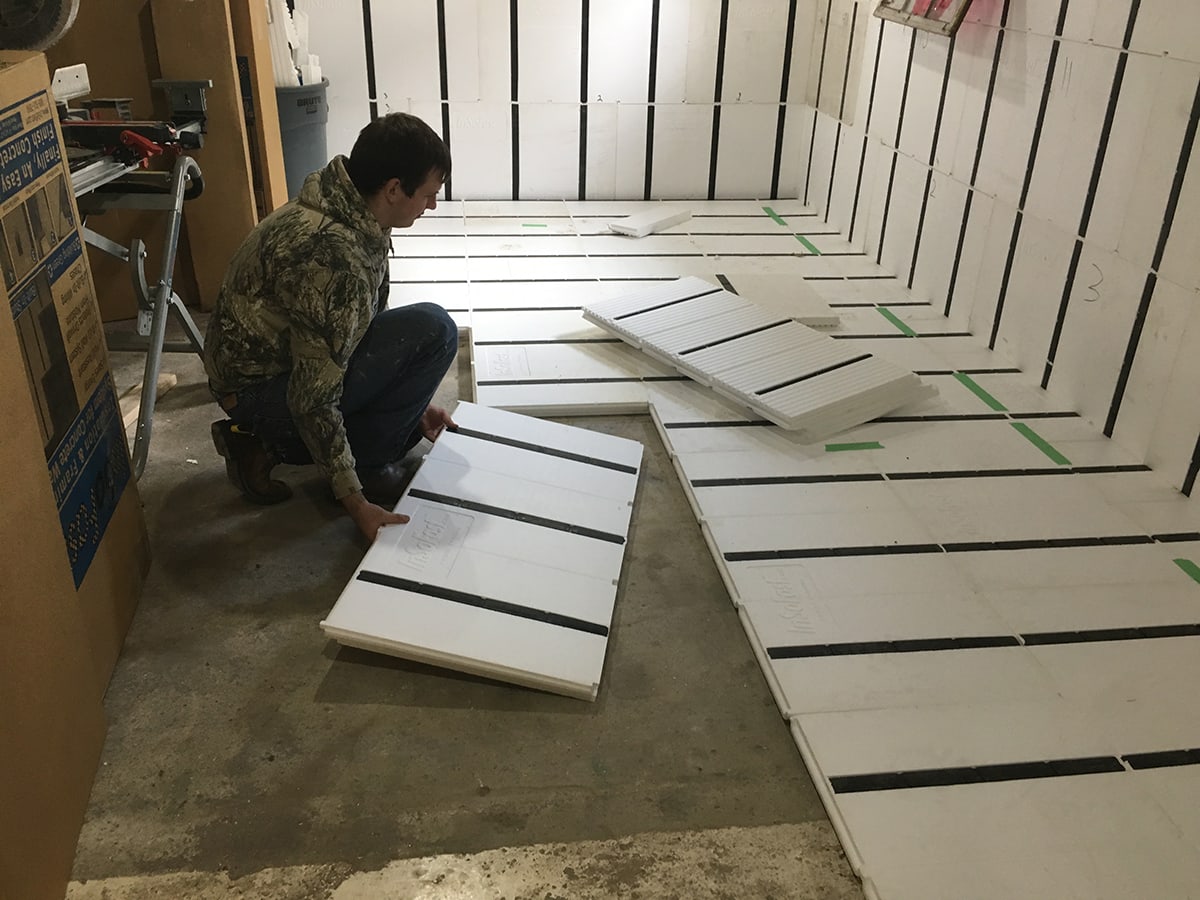 Insulating A Concrete Basement Floor Flooring Site