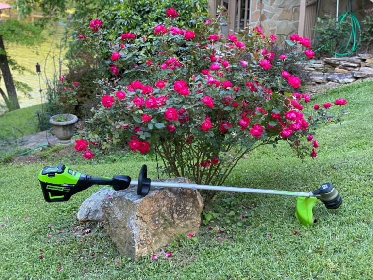 April Tool of the Month Greenworks Pro 60Volt String Trimmer