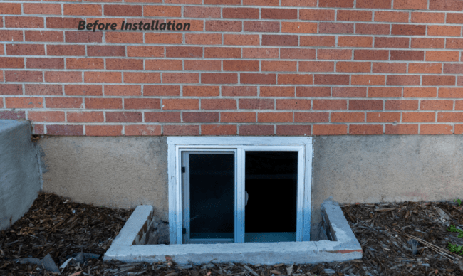 How To Install Egress Windows Extreme, Average Labor Cost To Install A Basement Window In Concrete Wall