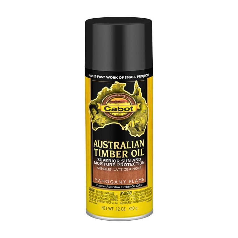 DIY Projects Just Got Easier With Cabot’s Australian Timber Oil Aerosol