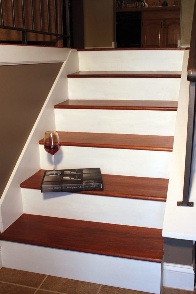 Prefinished Stair Treads, Vinyl Stair Treads Floor And Decor