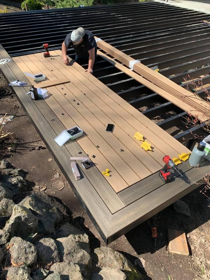 DIY'ers Going For WoodAlternative Deck Building Products Extreme How To