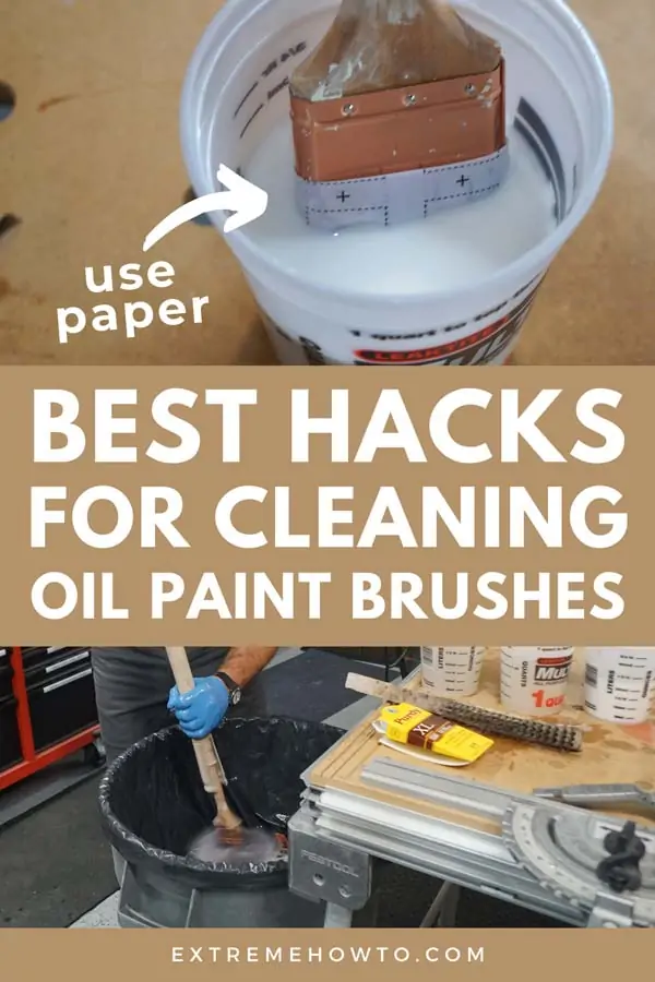 How to Clean Paint Brushes With Mineral Spirits - Extreme How To