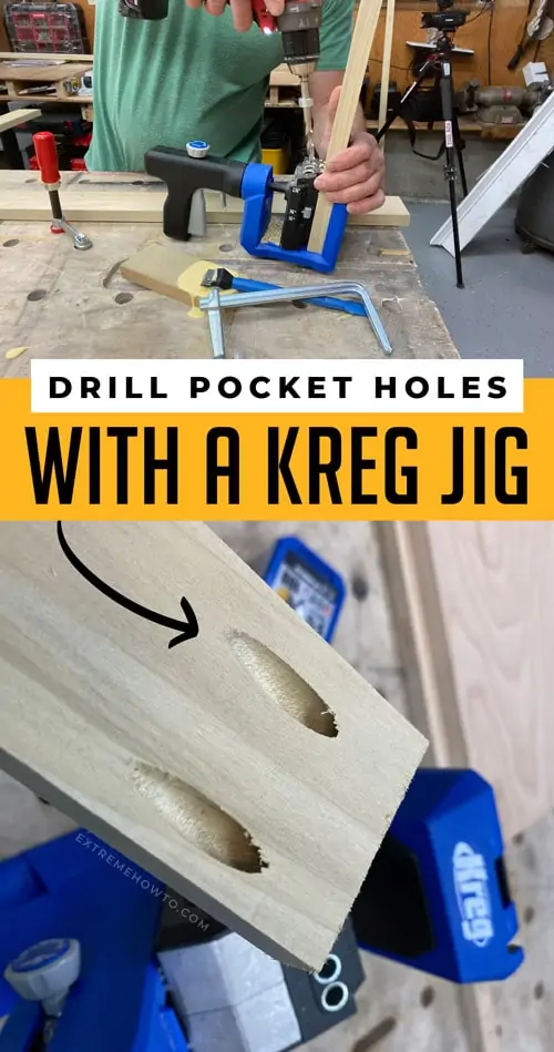 how to drill pocket holes with a kreg jig