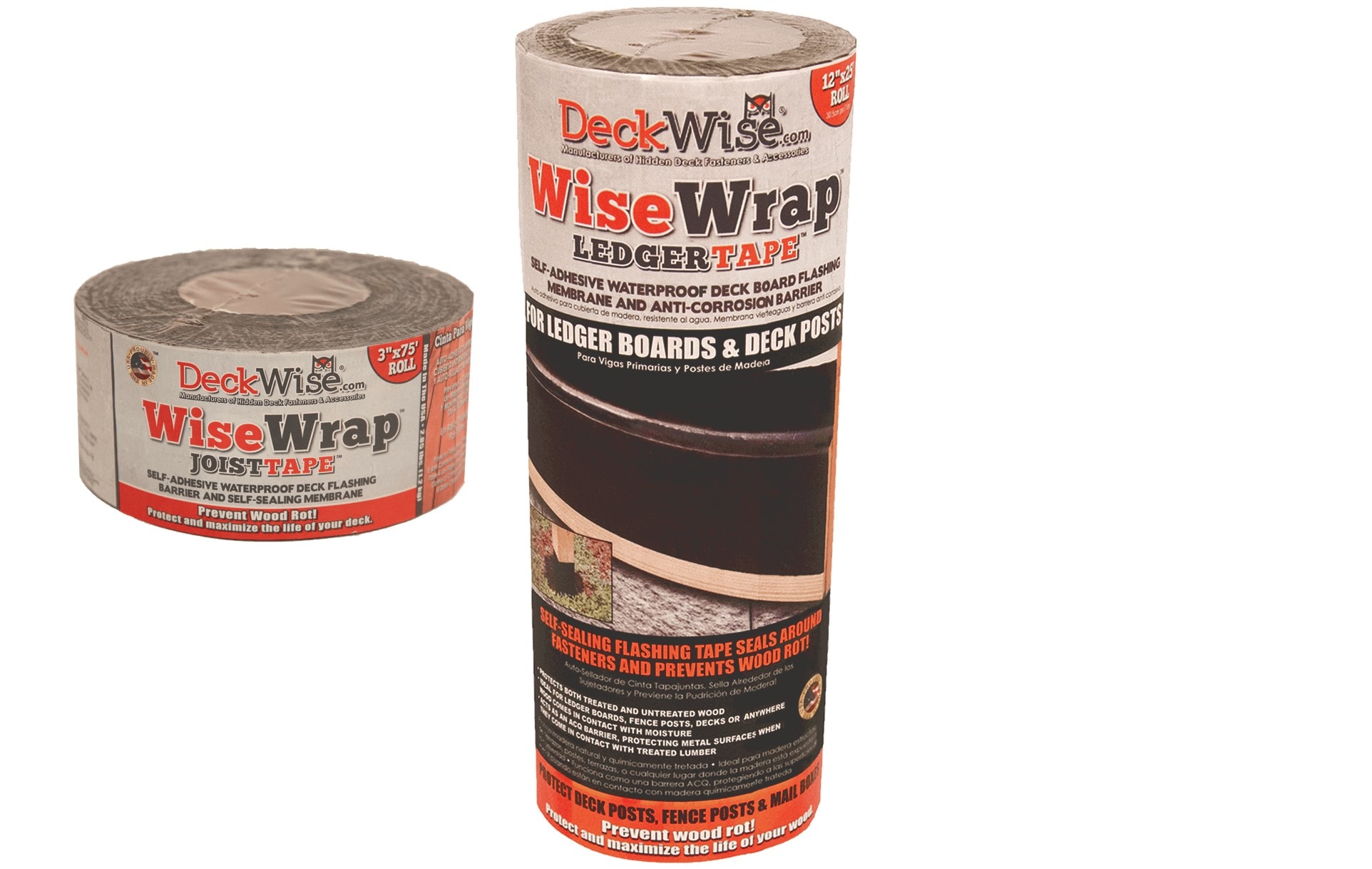 WiseWrap® Self-Adhesive, Self-Sealing Deck Flashing System - Extreme How To, image size:1924x1218