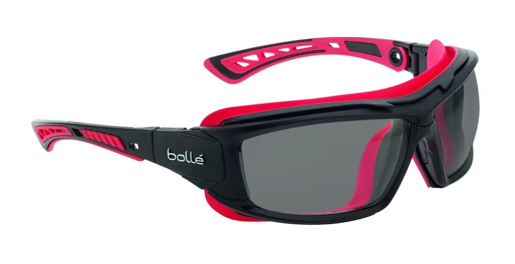 bolle ultim8 safety goggles smoke lens