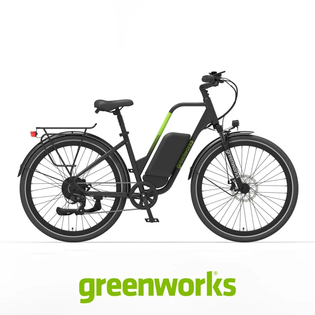 greenworks commuter bike