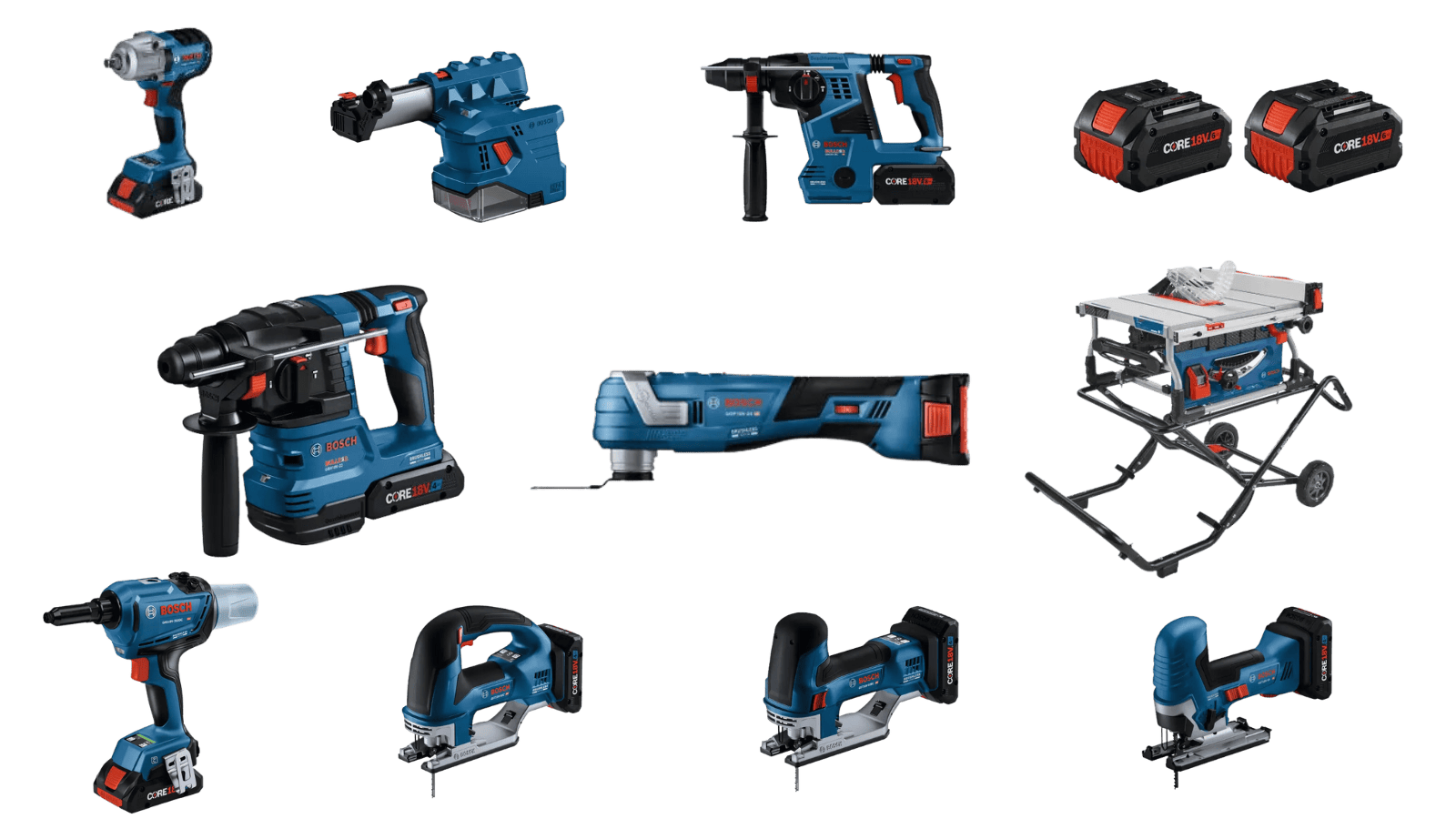 Bosch Power Tools Adds 17 New Tools to Their 18V Line - Extreme How To