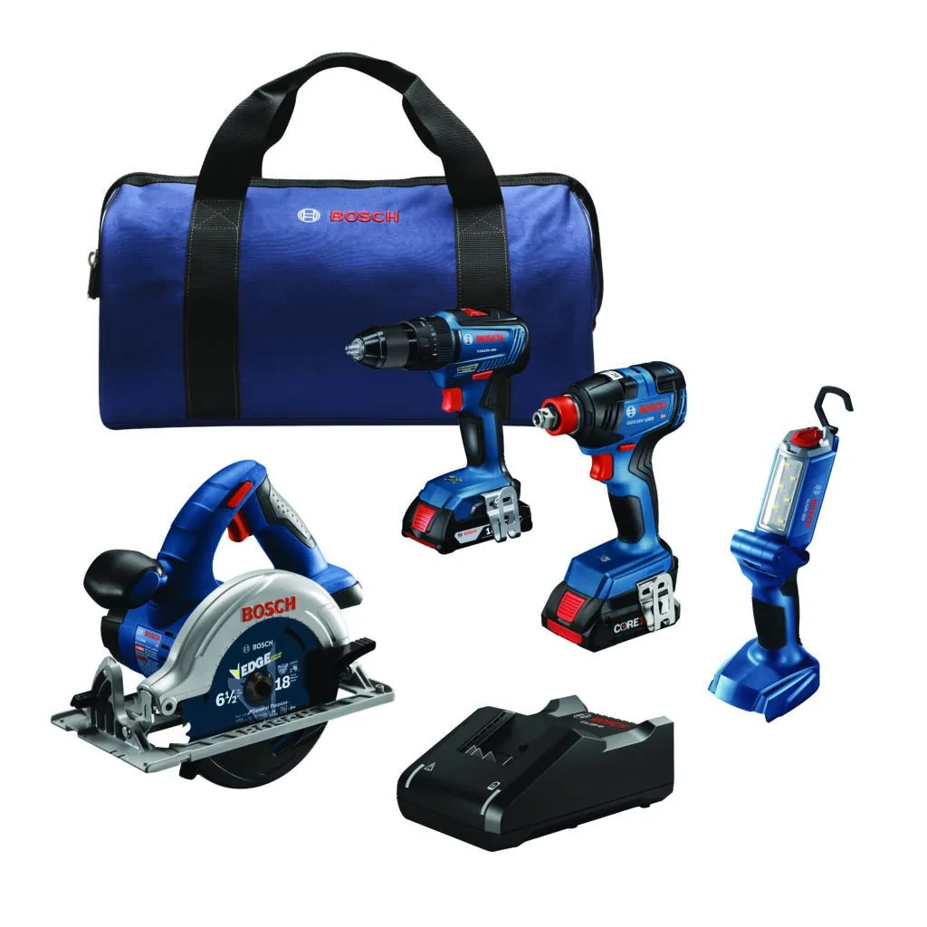 Bosch 18V 4 Tool Combo Kit