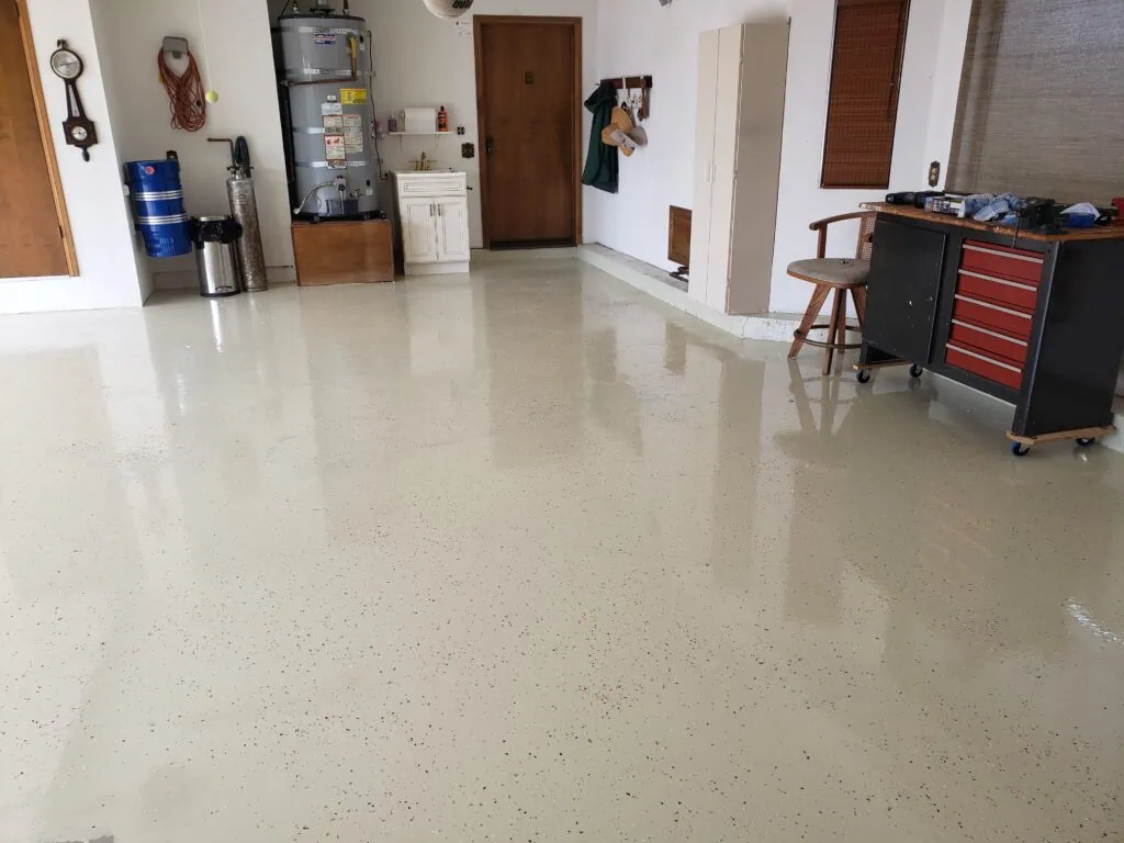 DaiHard MAX garage floor